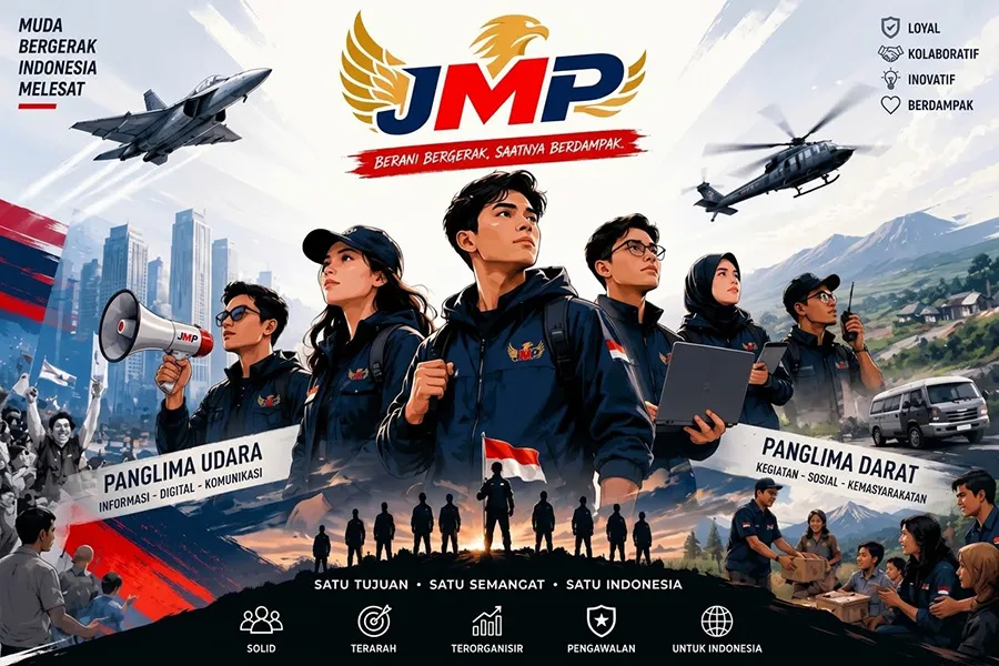 Ilustrasi ikhtiar kebangsaan dan kemudi negara